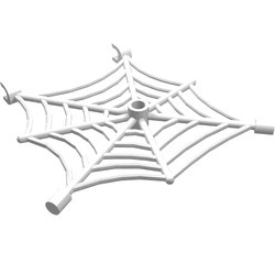 30240-1 Spinneweb wit NIEUW *0D000