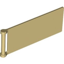 30292-2 Vlag 7x3 crème NIEUW *5B046