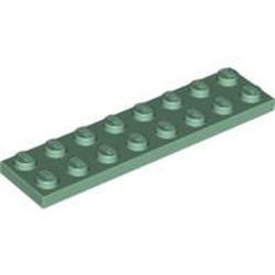3034-48 Platte plaat 2x8 groen, zandkleurig NIEUW *5K0000