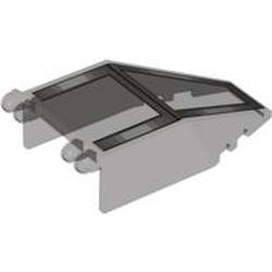 30372p79-13 Cockpit 7x4x 2/3 met Star Wars patroon transparant zwart NIEUW *