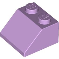 3039-154 Dakpan 45 graden 2x2 lavender, licht NIEUW *1B134