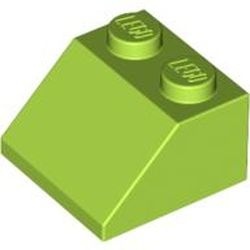 3039-34 Dakpan 45 graden 2x2 lime NIEUW *1B135
