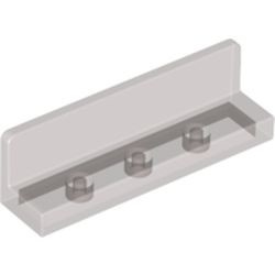 30413-13 Paneel 1x4x1 (bankje lang) transparant zwart NIEUW *1B021