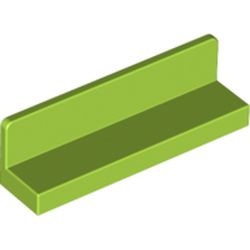 30413-34 Paneel 1x4x1 (bankje lang) lime NIEUW *1B021