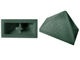 3048c-80 DakNOK 45 graden 2x1 driekantig Bodempin groen, donker NIEUW *1B184
