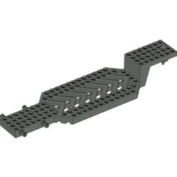 30620-10G Trailer 8x30x3 1/3 met V-bodem (PAKKETZENDING) donker, grijs (klassiek) gebruikt *