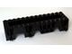 30642-11 Bodemplaat 4x14x2 1/3 zwart NIEUW *