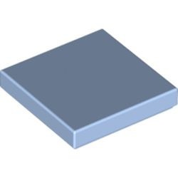 3068b-105 Tegel 2x2 blauw, lichthelder NIEUW *1B119