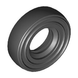 3139-11 Band klein glad (o.a. Van 3137c01) zwart NIEUW *5W000