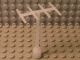 3144-60G Antenne met 8 zijbalkjes (Classic) wit, melkachtig gebruikt *1E013