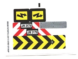 3179stk01 STICKER 31079 Repair Truck NIEUW *0S0000