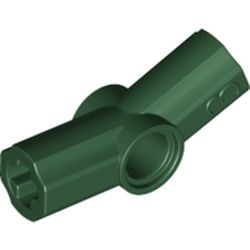 32016-80 Technic, Hoekverbinding gebogen 157,5 graden #3 groen, donker NIEUW *1A077