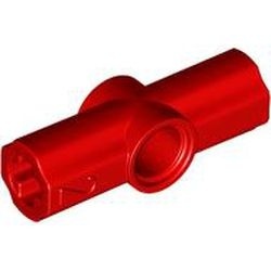 32034-5 Technic, Hoekverbinding recht 180 graden #2 rood NIEUW *1A076