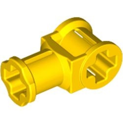 32039-3 Technic Verbinder met asgat geel NIEUW *1A105
