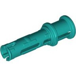 32054-39G Technic, Pin Long met Stop Bush turquoise, donker NIEUW *0B021
