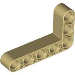 32526-2 Technic, Hefbalk 3x5 L-vorm dik crème NIEUW *1D000