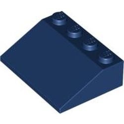 3297-63 Dakpan 33 graden 3x4 blauw, donker NIEUW *1B129