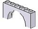 3307-44G Steen, boog 1x6x2 (dikkere top) zie ook 12939) violet, licht gebruikt *1D048