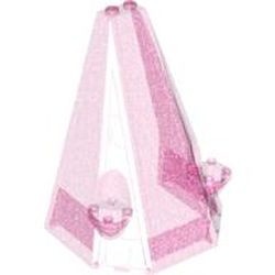 33215-100G Dak 6x8x9 PAKKETPOST roze, donkerglitter gebruikt *5K000