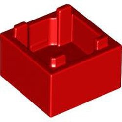 35700-5 Box laag top opening rood NIEUW *5K000
