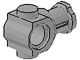 3651-9G Technic Connector lichtgrijs (klassiek) gebruikt *1A105