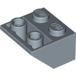 3660-55G Omgekeerde dakpan 45 graden 2x2 blauw, zandkleurig gebruikt *1B398