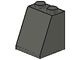 3678a-10G Dakpan 65 graden2 breed glad zonder bodemnop donker, grijs (klassiek) gebruikt *1D025
