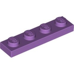 3710-157 Platte plaat 1x4 lavender, midden NIEUW *1B174