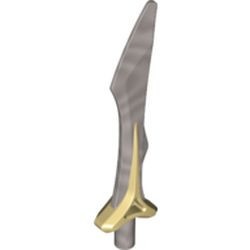 37680pb01-2G Wapen, zwaard met met en marbled patroon crème gebruikt *1R0000
