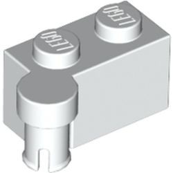 3830-1 Scharniersteen 1x2 (helft, top) wit NIEUW *1B061