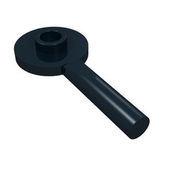 3900-11G Bord met steel zwart gebruikt *1E016