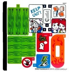 41335stk01 STICKER 41335 Mia's Tree House NIEUW *0S0000