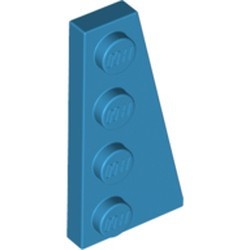 41769-153 Wig plaat 4x2 rechts blauw, donkerazuur NIEUW *1B230