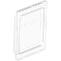 4183-12G Glas voor treindeur transparant gebruikt *