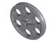 4185-85 Technic- Snaarwiel (Wedge Belt Wheel) grijs, donker (blauwachtig) NIEUW *0D0000