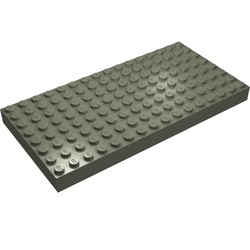 4204-10G Steen 8x16 donker, grijs (klassiek) gebruikt *5K0000