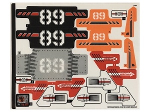42076stk01 STICKER 42076 Hoovercraft NIEUW *0S0000