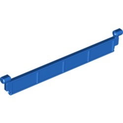 4218-7G Garagedeur- element zonder hendel blauw gebruikt *1C030