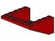 4228-5G Omgekeerde dakpan 33 graden 5x6x2 rood gebruikt *1D014