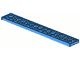 4282-42 Platte plaat 2x16 blauw, midden NIEUW *1K0000