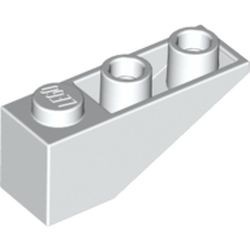 4287-1 Omgekeerde dakpan 33 graden 1x3 wit NIEUW *1B217