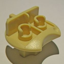 43372-2G Minifiguur houder Basketball/Hockey gebruikt *0L0000