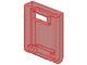 4346-17G Voorkant box 4345 transparant rood gebruikt *1L0000