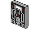 4346p68-9G Voorkant box met M-tron patroon lichtgrijs (klassiek) gebruikt *1L0000
