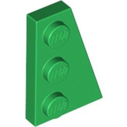 43722-6G Wig plaat 2x3 rechts groen gebruikt *1G018