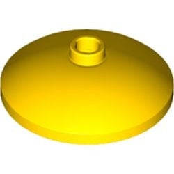 43898-3G Schotel 3x3 geel gebruikt *1L048