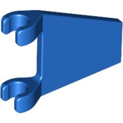 44676-7 Vlag 2x2 trapeze-vormig blauw NIEUW *1B057