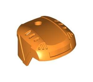 44790-4 Hockey helm (groot model voor grote Tech figuren !!) oranje NIEUW *0L0000