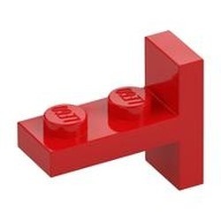 4585-5 Verbindingsplaat 1x2- 2x1 centraal rood NIEUW *5A037