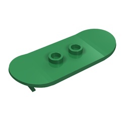 45917-6G Skateboard groen gebruikt *1E012